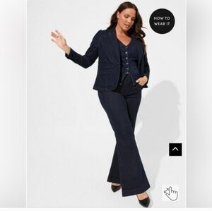 Torrid Dark Blue Women Trouser Jeans